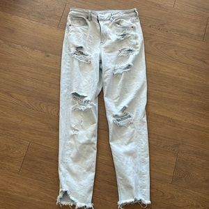 Ripped boyfriend jeans from American Eagle